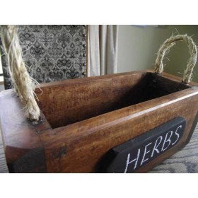 French Style Vintage Country Herb Planter